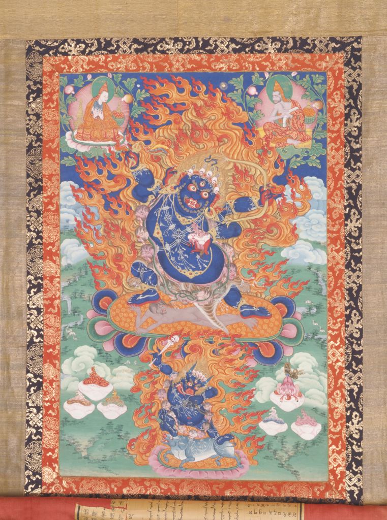 图片[1]-The Vajra Vajra Vajra Vajra Bodhisattva Thangka-China Archive